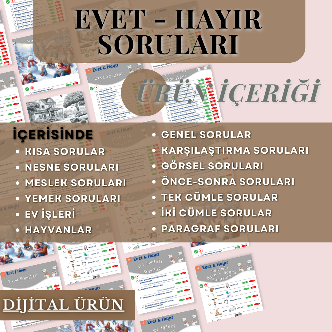 Evet Hayır Soruları
