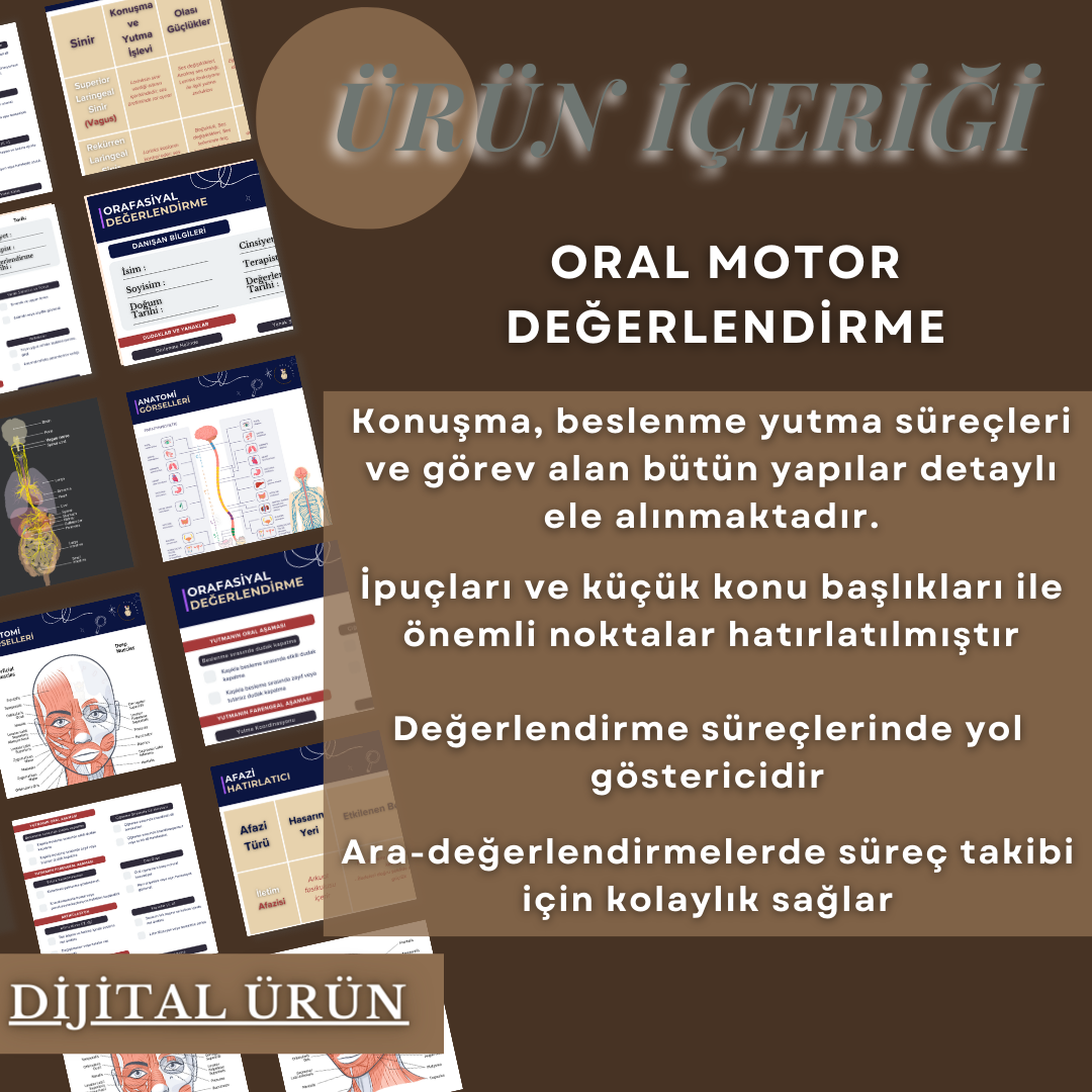 Oro-Motor Değerlendirme Formu