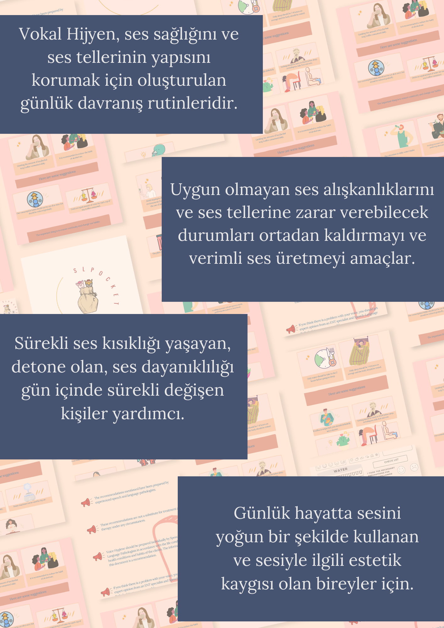 Ses Hijyeni - Ses Sağlığı Önerileri, Disfoni, Ses Terapisi Desteği, Günlük ve Aylık kontrol listesi