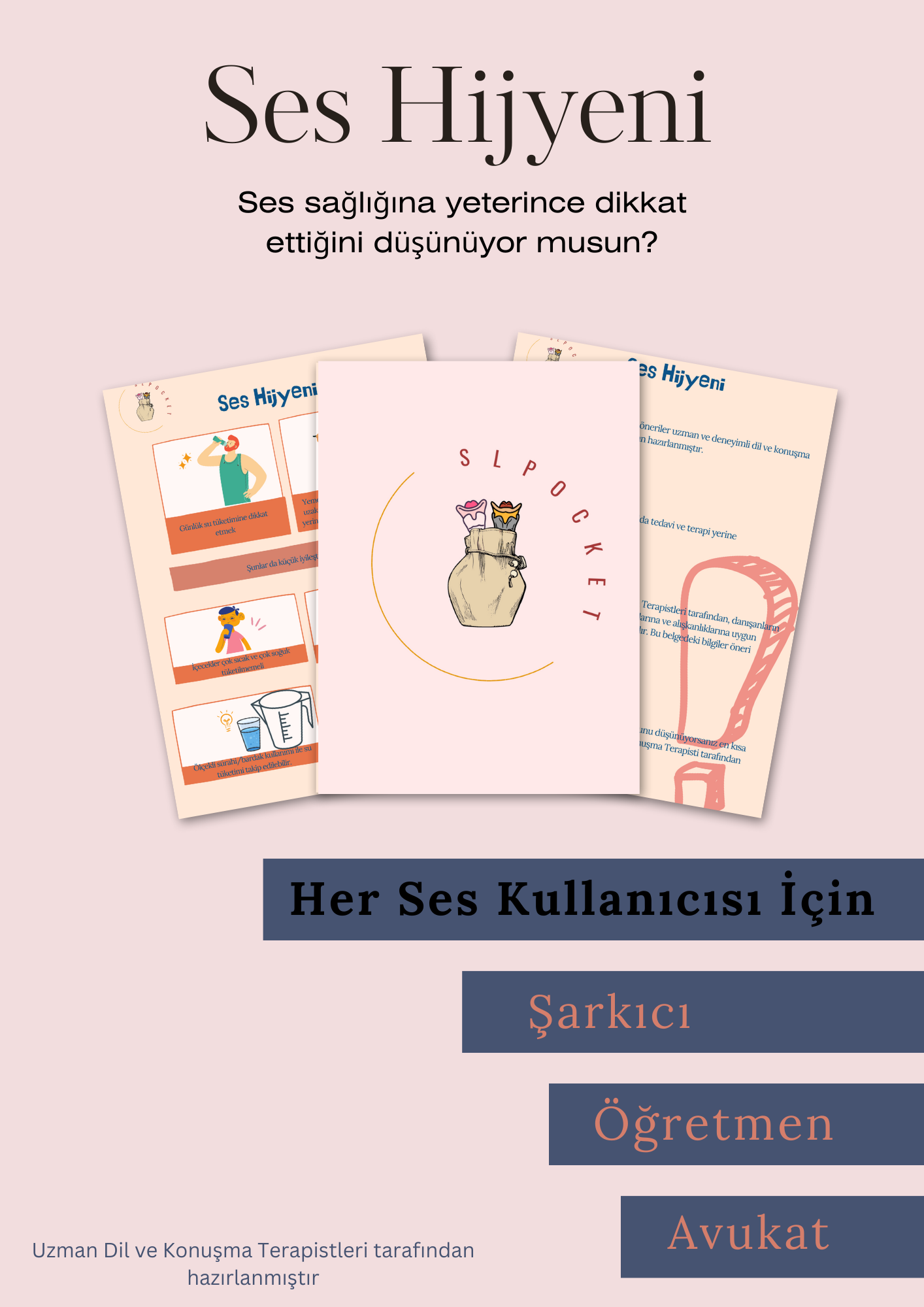 Ses Hijyeni - Ses Sağlığı Önerileri, Disfoni, Ses Terapisi Desteği, Günlük ve Aylık kontrol listesi
