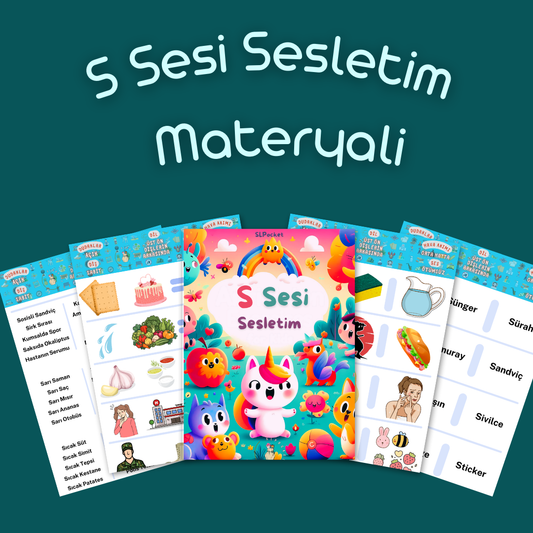 S Sesi Sesletim Materyali