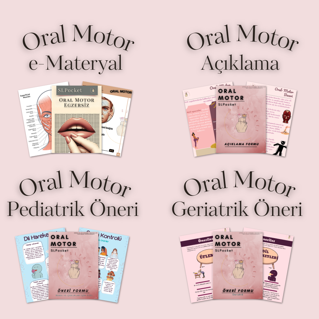 Oral Motor Terapi Seti