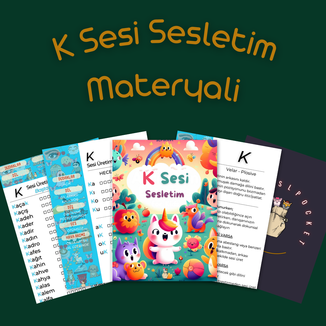 K Sesi Sesletim Materyali