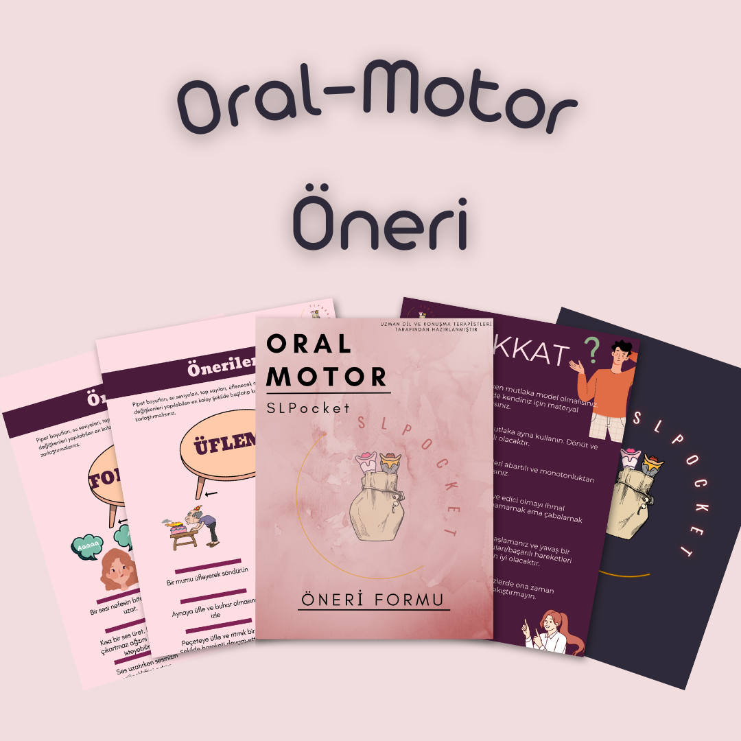 Oral Motor Öneriler (Geriatri)